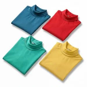 Pack Of 4 Kids High Neck Sweaters