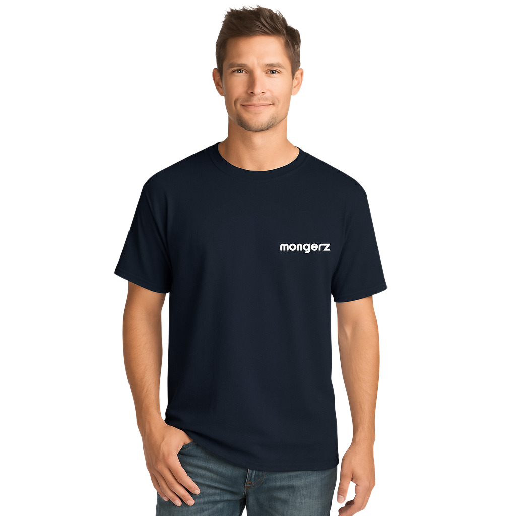 Men's Mongerz Crew Neck Plain T-Shirt