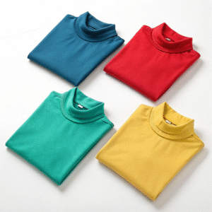 Pack Of 4 Kids High Neck Sweaters