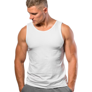 Men's White Tank Top