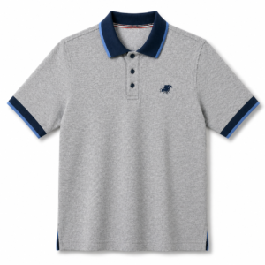 Polo Republica Men's Contrast Embroidered Polo Shirt