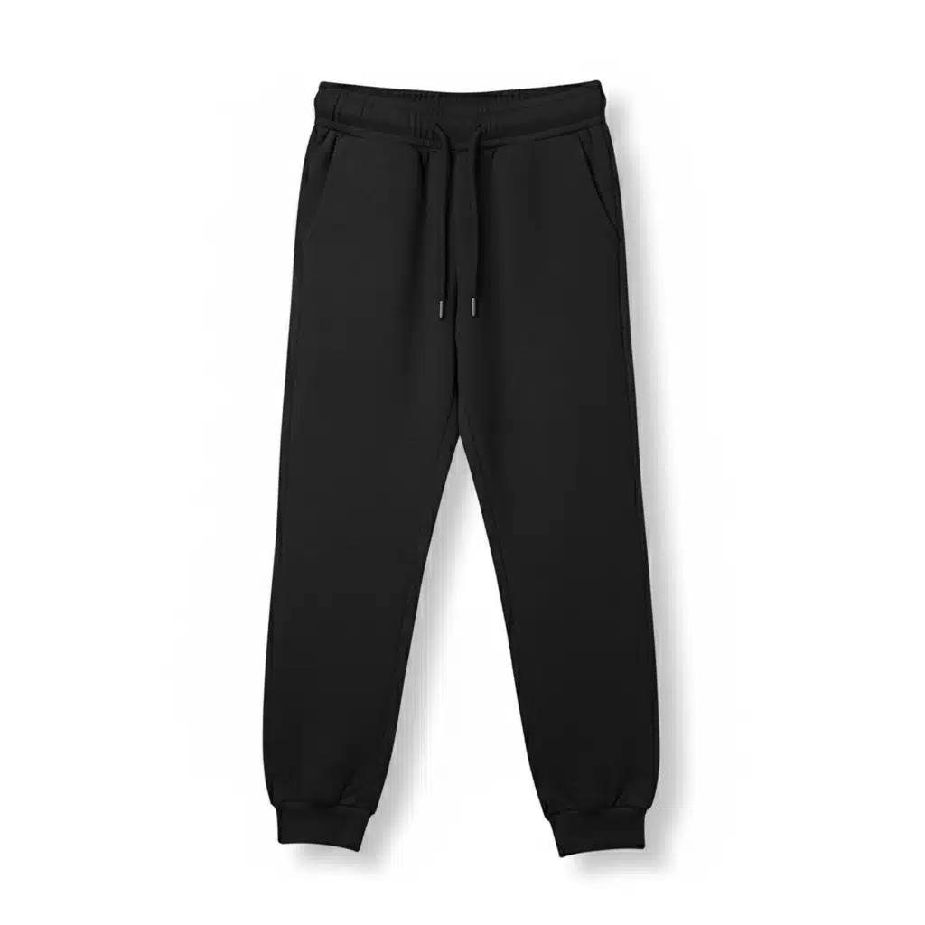 Activewear Mens Black Fleece Pants