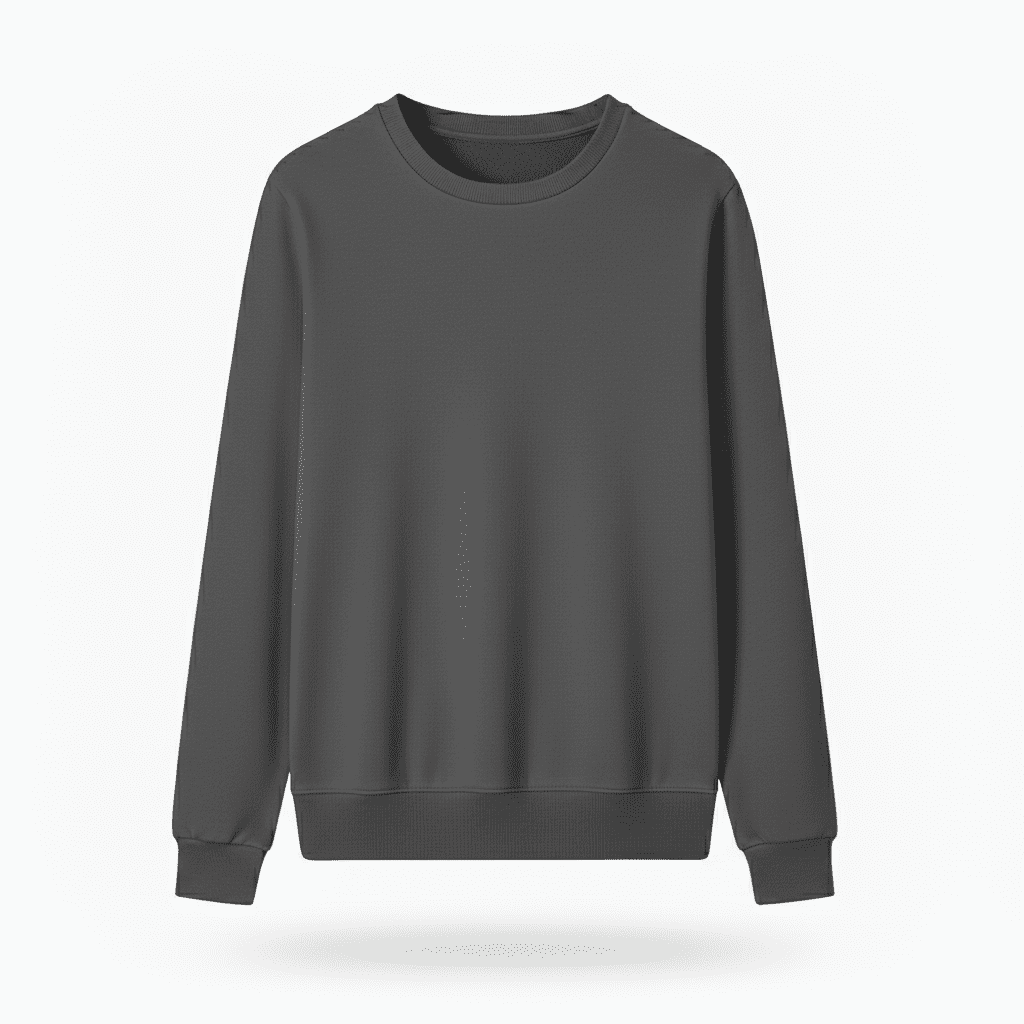 Mens Women Trendy Winter Fleece Raglan Sweat Shirt