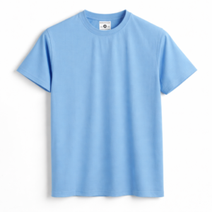 Mens Round Neck Plain Basic T Shirt