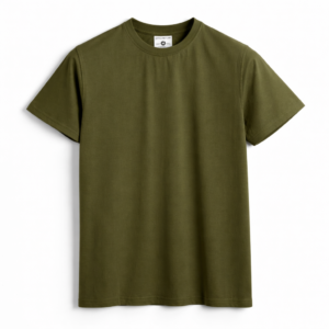 Mens Basic Plain Forest Color T Shirt