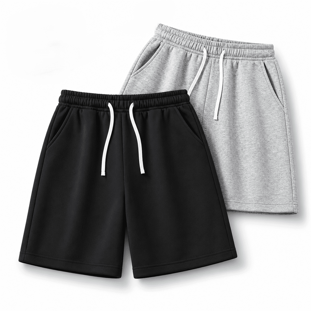 Pack Of 2 Men's Basic Terry Shorts