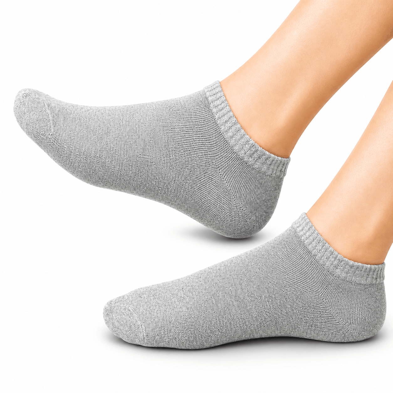 Unisex Ankle Socks Pack Of 12 – Black White Grey