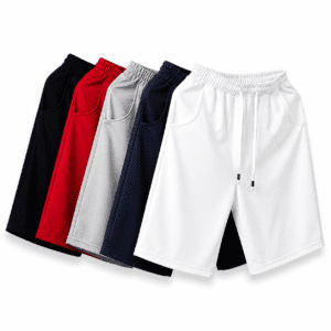 Pack Of 5 Kids Basic Terry Shorts