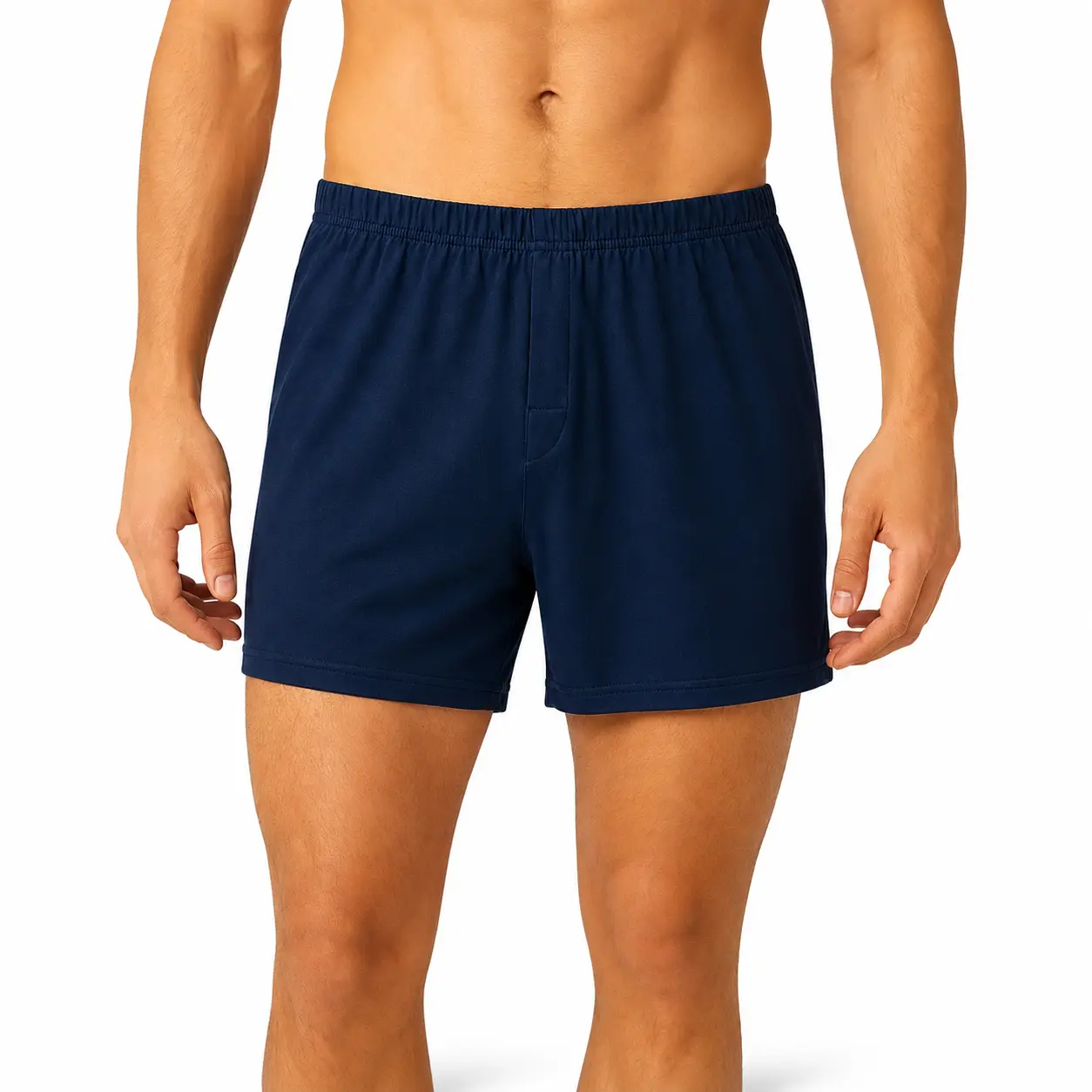 Mens Premium Open Fly Boxer Shorts