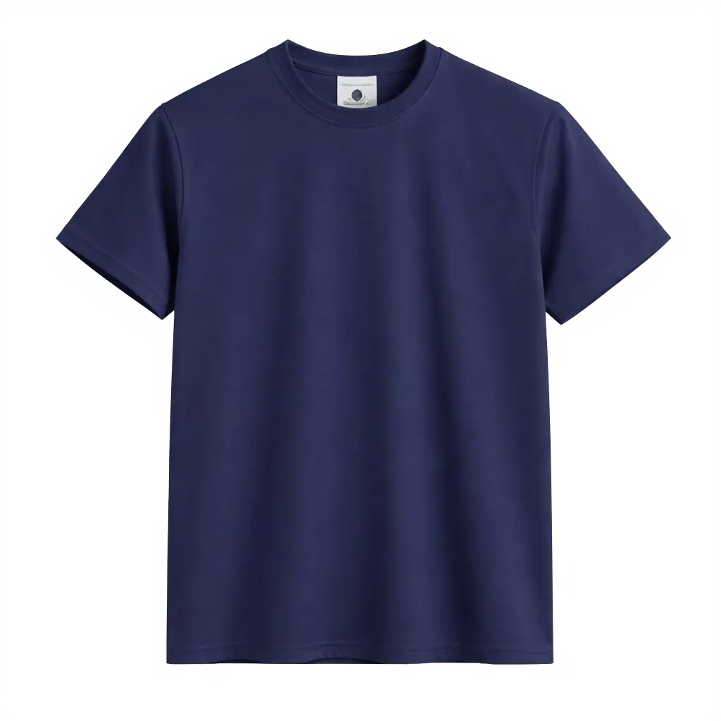 Mens Basic Plain Round Neck T Shirt